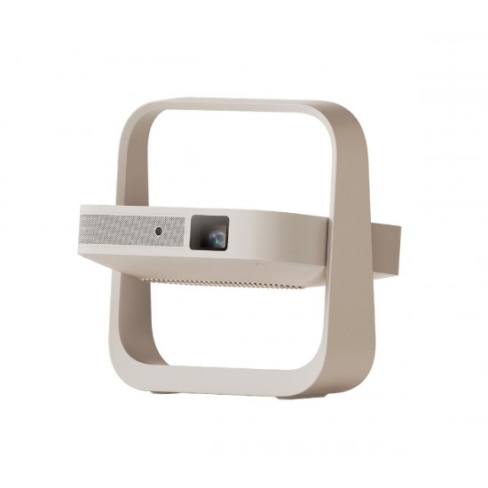 XGiMi Elfin Flip Plus Portable Smart Projector DLP 500 ISO Google TV 1080p FHD (11-000086-003) White