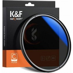 K&F Concept Multi-Coated Circular Polarizer Slim Φίλτρo CPL Διαμέτρου 67mm (KF01.1439)