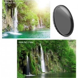 K&F Concept 58mm Variable Fader ND2-ND400 Filter (KF01.1109)