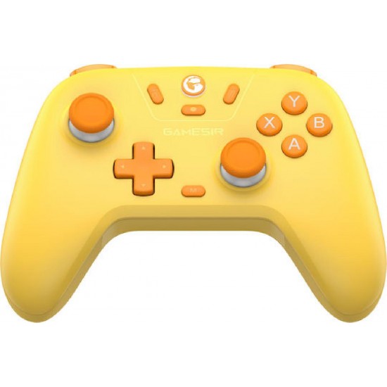 GameSir Nova Lite Multiplatform Gamepad (Bluetooth/USB-C/Ασύρματο) (PC/Switch/iOS/Android) Golden Yellow