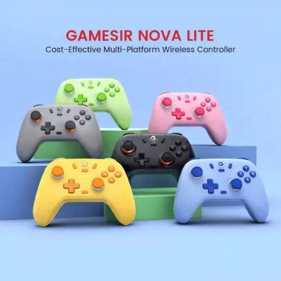 Gamesir Nova Lite Ασύρματο Gamepad για Android / PC / Switch / iOS (04400) Blush Pink