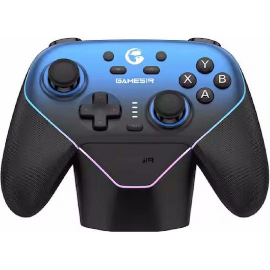 Gamesir Super Nova Ασύρματο Gamepad για Android / PC / Switch / iOS (T4n Pro) Nightfall Blue