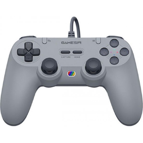 Gamesir Tegenaria Lite Ενσύρματο Gamepad με Hall Effect Sticks για Android / PC (Gamesir-T3 Lite) Retro Gray