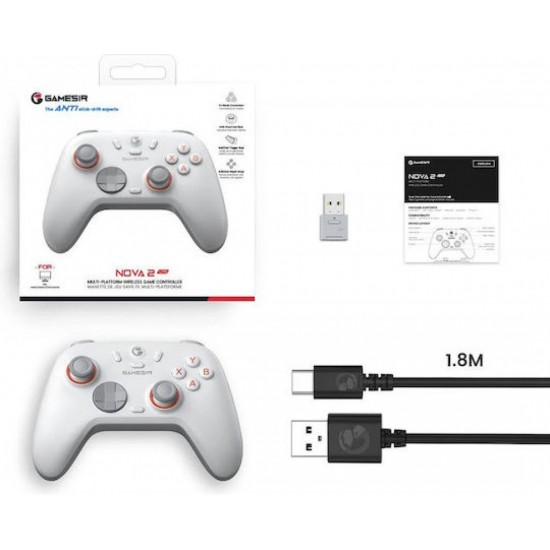 Gamesir Nova 2 Lite Wireless Gamepad (04828) Luminous White