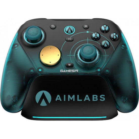 Gamesir G7 Pro 8K Ασύρματο & Ενσύρματο Gamepad με Hall Effect Sticks για PC Aimlabs Edition Blue-Black
