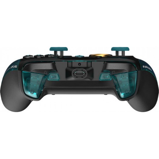 Gamesir G7 Pro 8K Ασύρματο & Ενσύρματο Gamepad με Hall Effect Sticks για PC Aimlabs Edition Blue-Black