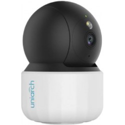 Uniarch IP Κάμερα Παρακολούθησης Wi-Fi Full HD+ 5MP 4mm με Αμφίδρομη Επικοινωνία (Uho-S3E-M5TD) Λευκή/Μαύρη
