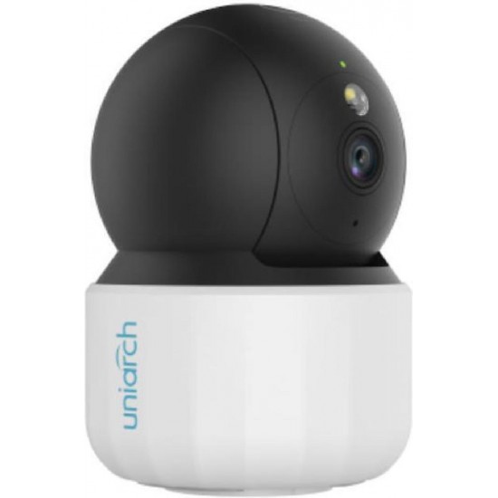 Uniarch IP Κάμερα Παρακολούθησης Wi-Fi Full HD+ 5MP 4mm με Αμφίδρομη Επικοινωνία (Uho-S3E-M5TD) Λευκή/Μαύρη
