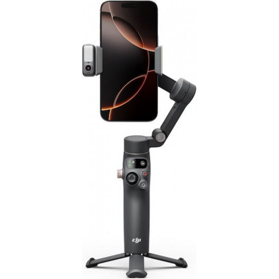 DJI Osmo Mobile 8 Gimbal Κινητού με Σταθεροποιητή 3 Αξόνων και 10 ώρες λειτουργίας Μαύρο