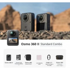 DJI Osmo 360 II Standard Combo Μαύρη