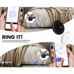 MiLi MiTag Duo Apple and Google Tracker (HD-P16) Λευκό