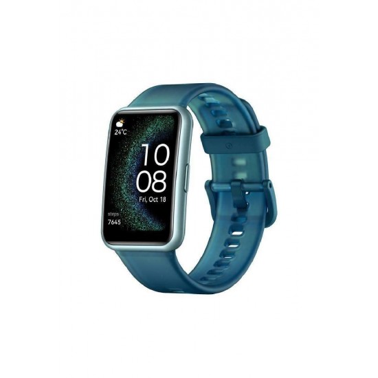 Huawei Watch Fit Special Edition 46mm με Παλμογράφο (55020BEE) Forest Green