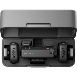 DJI Mic Mini Wireless Microphone Receiver (2 TX + 1 RX + Charging Case) (CP.RN.00000433.01)
