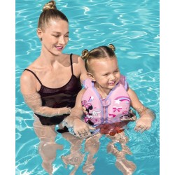 Bestway Παιδικό Γιλέκο Κολύμβησης S/M 1-3 ετών 50+UPF (9101B) Minnie/ροζ