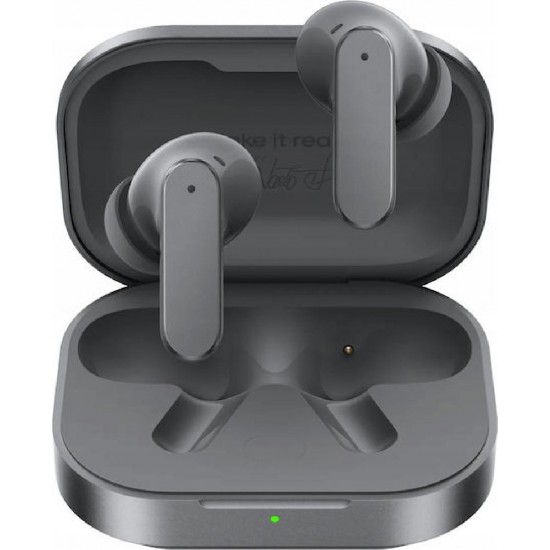 Realme Buds Air8 Bluetooth Handsfree Ακουστικά με Αντοχή στον Ιδρώτα και Θήκη Φόρτισης Master Grey