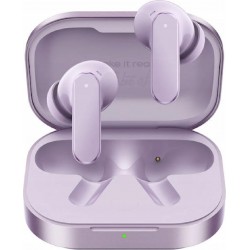 Realme Buds Air8 Bluetooth Handsfree Ακουστικά με Αντοχή στον Ιδρώτα και Θήκη Φόρτισης Μωβ