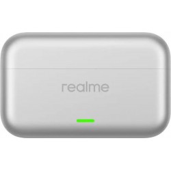 Realme Buds T500 Pro Bluetooth Handsfree Ακουστικά με Αντοχή στον Ιδρώτα και Θήκη Φόρτισης Silver-White