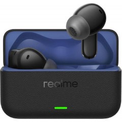 Realme Buds T500 Pro Bluetooth Handsfree Ακουστικά με Αντοχή στον Ιδρώτα και Θήκη Φόρτισης Μαύρα