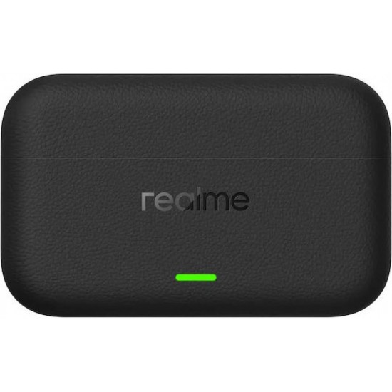Realme Buds T500 Pro Bluetooth Handsfree Ακουστικά με Αντοχή στον Ιδρώτα και Θήκη Φόρτισης Μαύρα