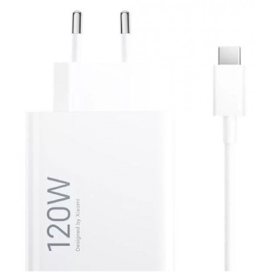 Xiaomi 120W HyperCharge Combo Type-A Power Adapter (BHR9462EU) White