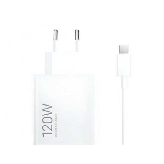 Xiaomi 120W HyperCharge Combo Type-A Power Adapter (BHR9462EU) White