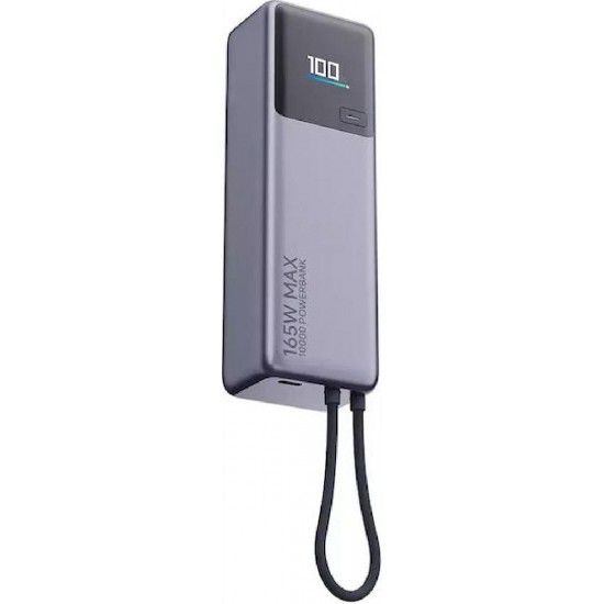 Xiaomi 165W Power Bank 10000mAh Integrated Cable (BHR9361GL) Gray