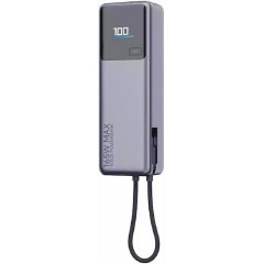 Xiaomi 165W Power Bank 10000mAh Integrated Cable (BHR9361GL) Gray