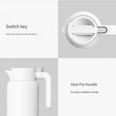 Xiaomi Kettle Insulated 1.8L EU (BHR9049GL) White