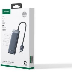 Ugreen 4-Port Hub USB 3.2 (15548) Gray