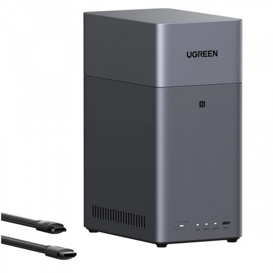 Ugreen DH2300 NAS Tower με 2 θέσεις για HDD/SSD (95998)