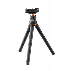 K&F Concept MS-01 Mini Flexible Tripod For Cameras, Action Cameras, Phone with Bluetooth Remote Control (KF09.129)
