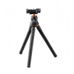 K&F Concept MS-01 Mini Flexible Tripod For Cameras, Action Cameras, Phone with Bluetooth Remote Control (KF09.129)
