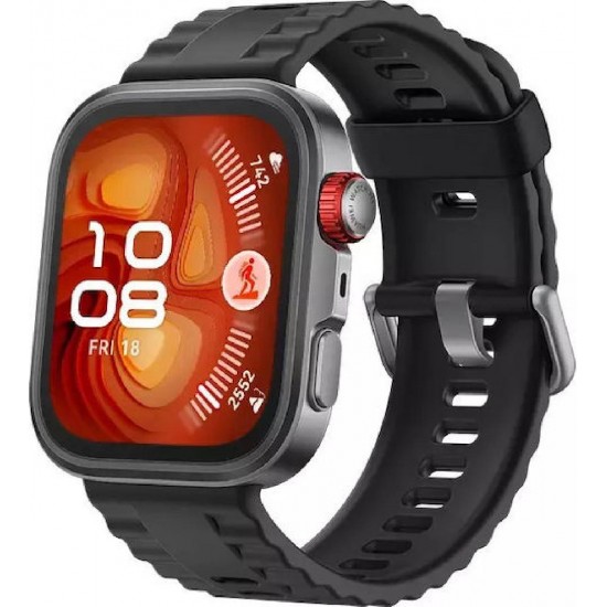 Huawei Watch Fit 4 Pro Aluminium 45mm Αδιάβροχο με Παλμογράφο (Μαύρο)