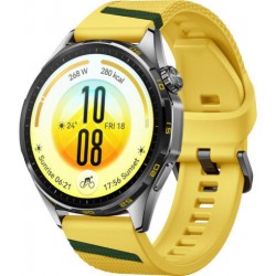 Huawei Watch GT 7 Stainless Steel 46mm Αδιάβροχο με Παλμογράφο Κίτρινο