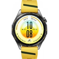 Huawei Watch GT 7 Stainless Steel 46mm Αδιάβροχο με Παλμογράφο Κίτρινο