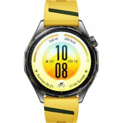 Huawei Watch GT 7 Stainless Steel 46mm Αδιάβροχο με Παλμογράφο Κίτρινο