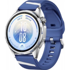 Huawei Watch GT 7 Stainless Steel 46mm Αδιάβροχο με Παλμογράφο Μπλε