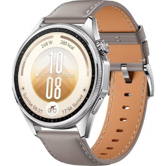 Huawei Watch GT 7 Stainless Steel 46mm Αδιάβροχο με Παλμογράφο Γκρι