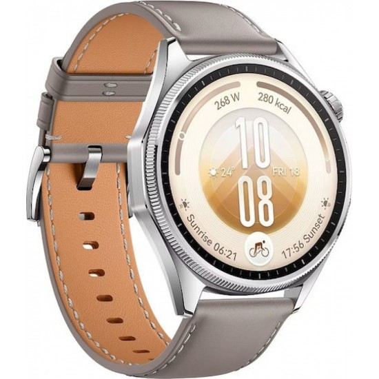 Huawei Watch GT 7 Stainless Steel 46mm Αδιάβροχο με Παλμογράφο Γκρι