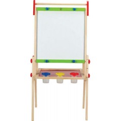 Hape Early Explorer Ξύλινος Πίνακας All-In-One Easel για 3+ Ετών (E1010C)