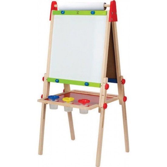 Hape Early Explorer Ξύλινος Πίνακας All-In-One Easel για 3+ Ετών (E1010C)