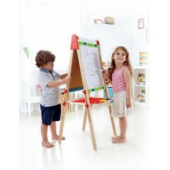 Hape Early Explorer Ξύλινος Πίνακας All-In-One Easel για 3+ Ετών (E1010C)