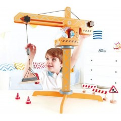 Hape Γερανός Ξύλινος Μεγάλος E3011
