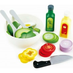 Hape Playfully Delicious Ξύλινο Σετ Σαλάτα Healthy Salad (E3174A)