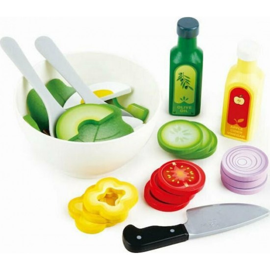 Hape Playfully Delicious Ξύλινο Σετ Σαλάτα Healthy Salad (E3174A)
