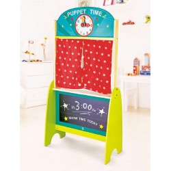 Hape Early Explorer Ξύλινο Κουκλοθέατρο για 3+ ετών (Ε8662)