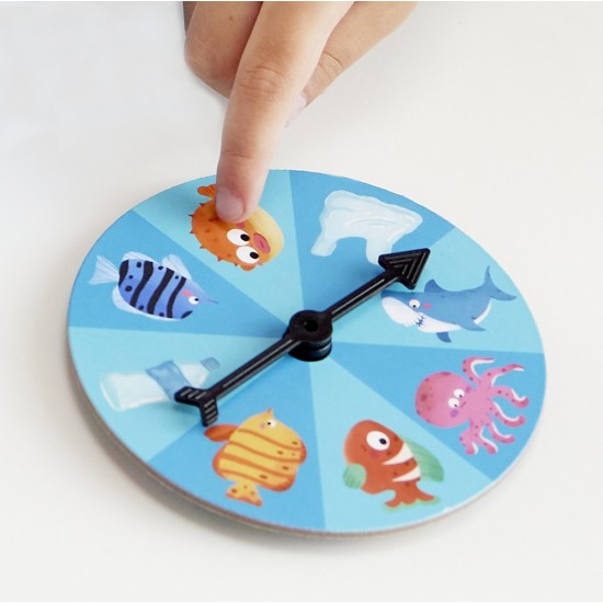 Hape Early Explorer Ξύλινο Magnetic Save The Seas (E1104A)