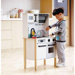 Hape Playfully Delicious Ξύλινη Κουζίνα Modern Smart-Kitchen (E3216A)