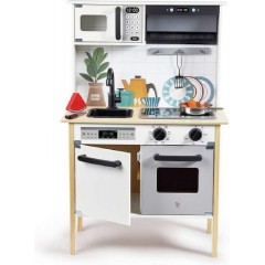 Hape Playfully Delicious Ξύλινη Κουζίνα Modern Smart-Kitchen (E3216A)