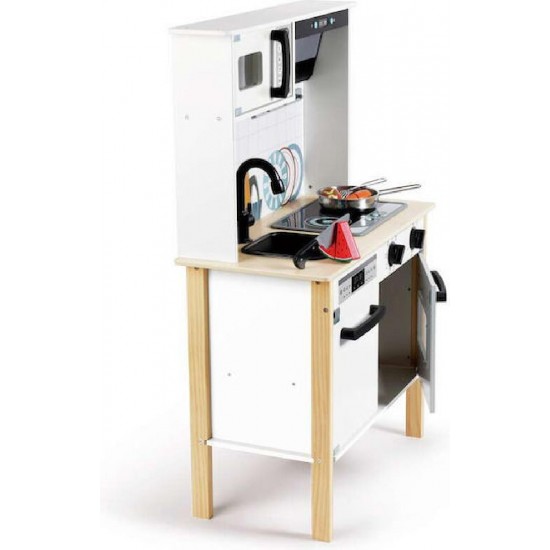 Hape Playfully Delicious Ξύλινη Κουζίνα Modern Smart-Kitchen (E3216A)